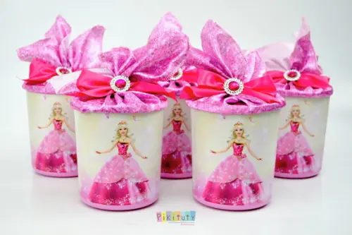 Lata Centro de Mesa Barbie