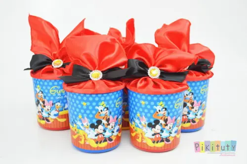 Lata Centro de Mesa Mickey e sua turma
