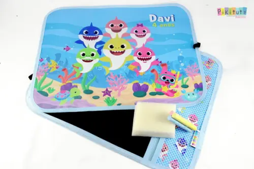 Lousa Infantil 30x40 Baby Shark
