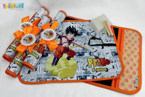 Lousa Infantil 30x40 Dragon Ball