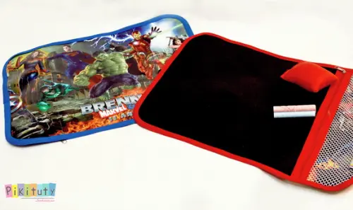 Lousa Infantil 30x40 Marvel x DC