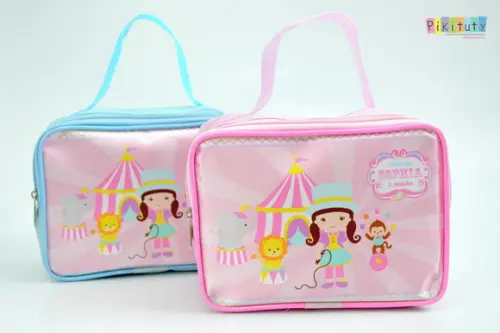 Maleta Personalizada Circo Rosa