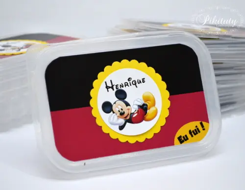 Marmitinha Plástica 250g - Mickey