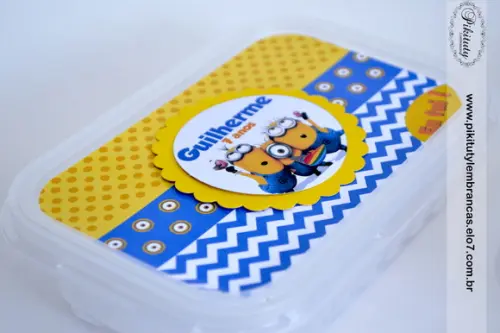 Marmitinha Plástica 250g - Minions