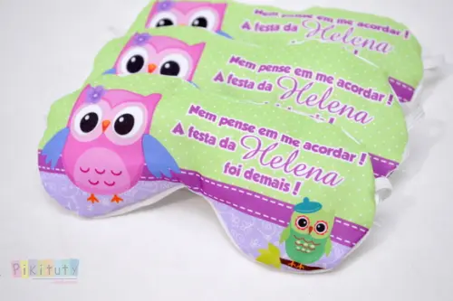 Máscara de dormir - Coruja