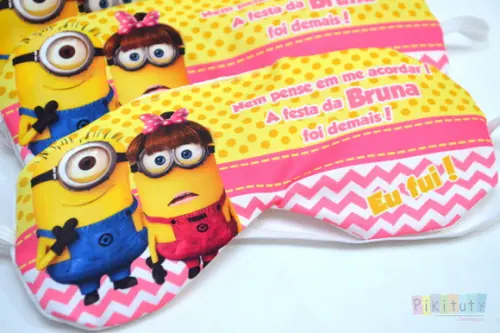 Máscara de dormir - Minions menina