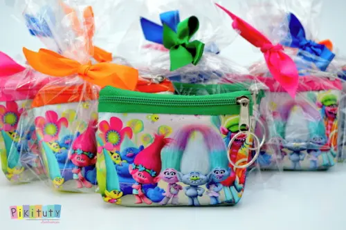 Mini porta moedas Trolls