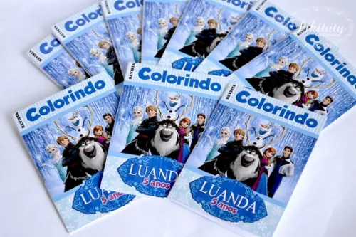 Mini Revista Colorir 10x7 cm