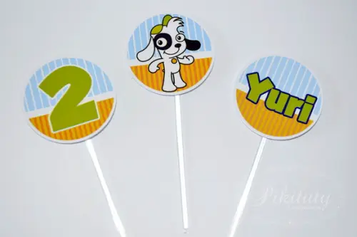 Mini Toppers para docinhos
