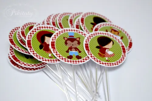 Mini Toppers para docinhos
