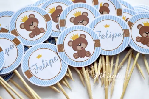 Mini Toppers para docinhos