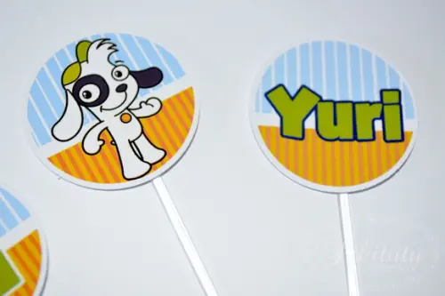 Mini Toppers para docinhos