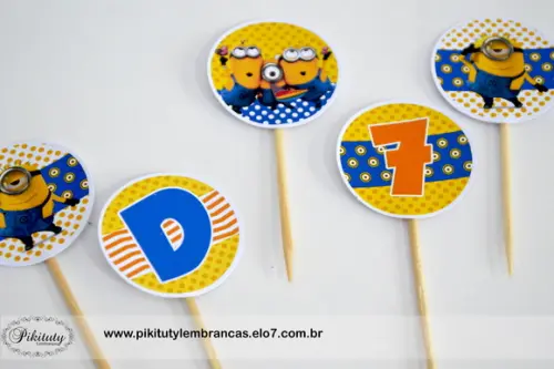 Mini Toppers para docinhos