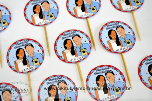 Mini Toppers para docinhos