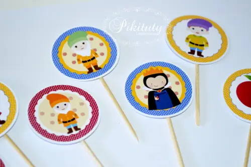Mini Toppers para docinhos