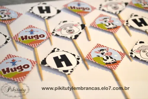 Mini Toppers Para Docinhos
