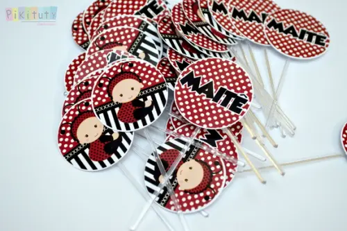 Mini Toppers Para Docinhos