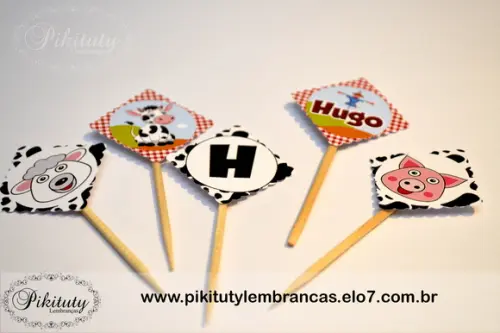 Mini Toppers Para Docinhos