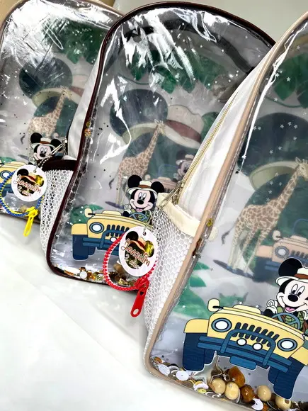 Mochila Aquário Grande Luxo - Mickey Safari