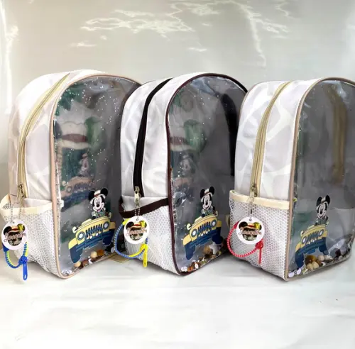 Mochila Aquário Grande Luxo - Mickey Safari