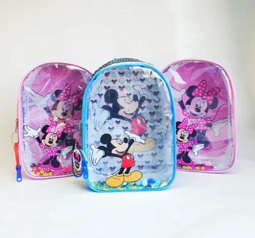 Mochila Aquário Luxo - Mickey e Minnie