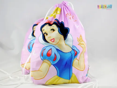 Mochila de Tecido - Branca de Neve