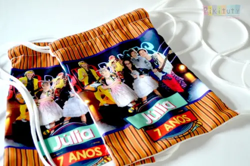 Mochila de Tecido Cúmplices de um resgat