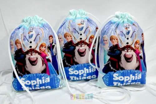 Mochila de Tecido Frozen