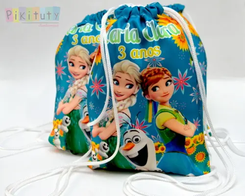 Mochila de Tecido Frozen Fever