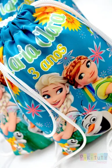 Mochila de Tecido Frozen Fever