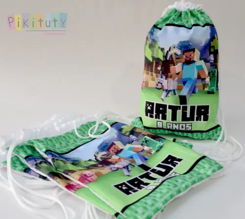 Mochila de Tecido Minecraft