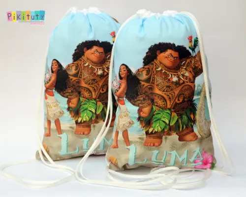 Mochila de Tecido Moana