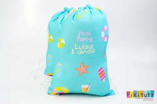 Mochila de Tecido Pool Party