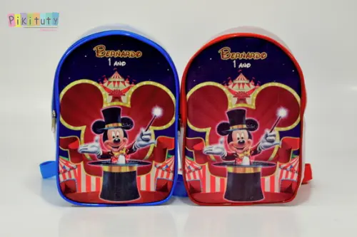 Mochila em alklear - Circo do Mickey