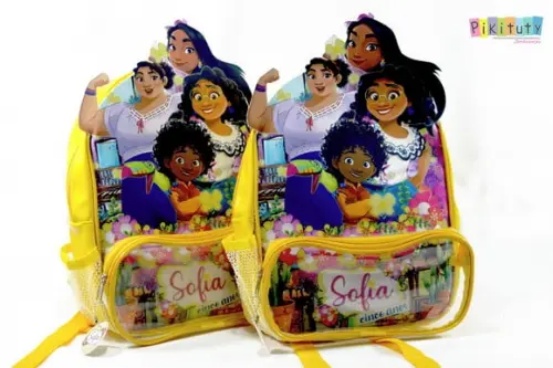 Mochila em Verniz com Aplique 3d - Encanto Disney