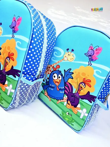 Mochila Luxo - Galinha Pintadinha