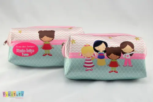 Necessaire / Estojo Amigas