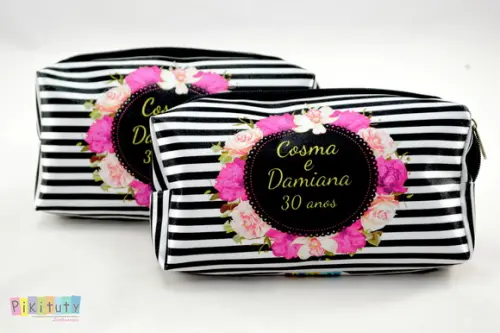 Necessaire / Estojo Aniversário 30 anos