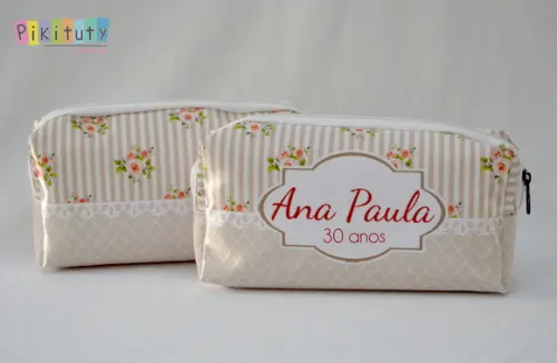 Necessaire / Estojo Aniversário 30 anos