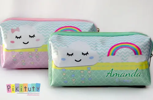 Necessaire / Estojo Chuva de Amor