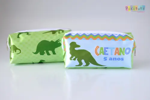 Necessaire / Estojo Dinossauros