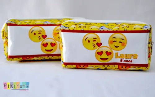 Necessaire / Estojo Emojis