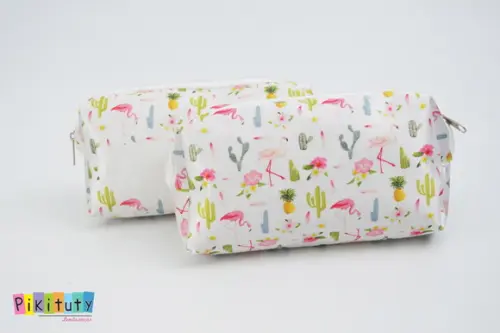 Necessaire / Estojo Flamingos