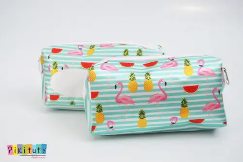 Necessaire / Estojo Flamingos