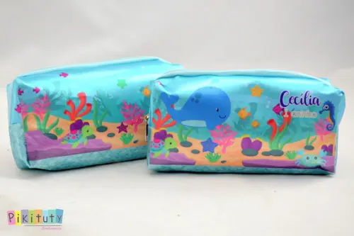 Necessaire / Estojo Fundo do mar