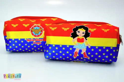 Necessaire / Estojo Mulher Maravilha