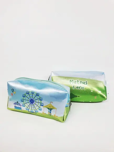 Necessaire / Estojo Parque de Diversões