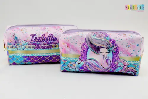 Necessaire / Estojo Sereia
