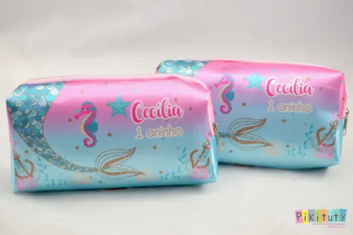 Necessaire / Estojo Sereia