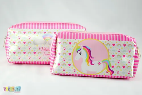 Necessaire / Estojo Unicórnio